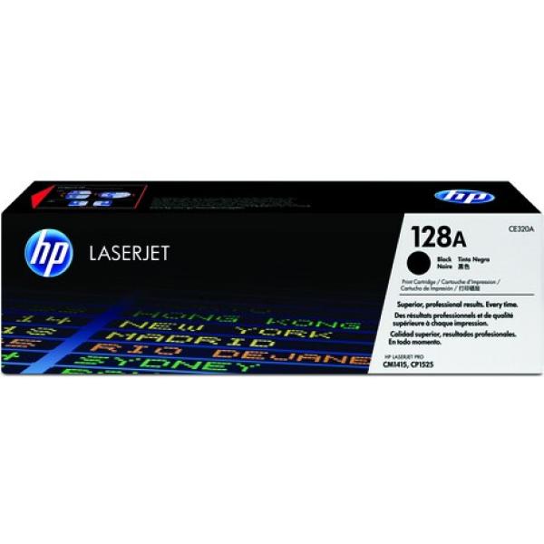 HP 128A TONER - CE320A BLACK