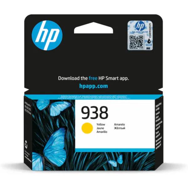 HP 938 Yellow Original Ink Cartridge - 4S6X7PE